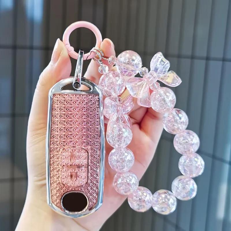 Suitable For Mazda 3 Keycase Cx4 Cx5 Atenza Cx30 Cx50 Cx8 Cx90 Keycover Key Shell Keychain Car Accessories