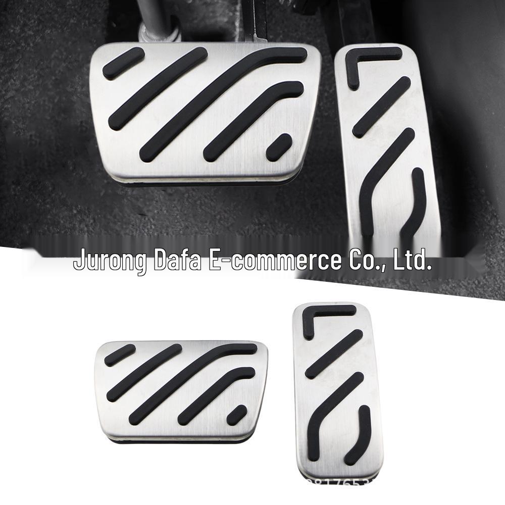 

Anti-Slip Stainless Steel Brake & Accelerator Pedal for MG MG5/MG6 Automatic Transmission Stainless Steel