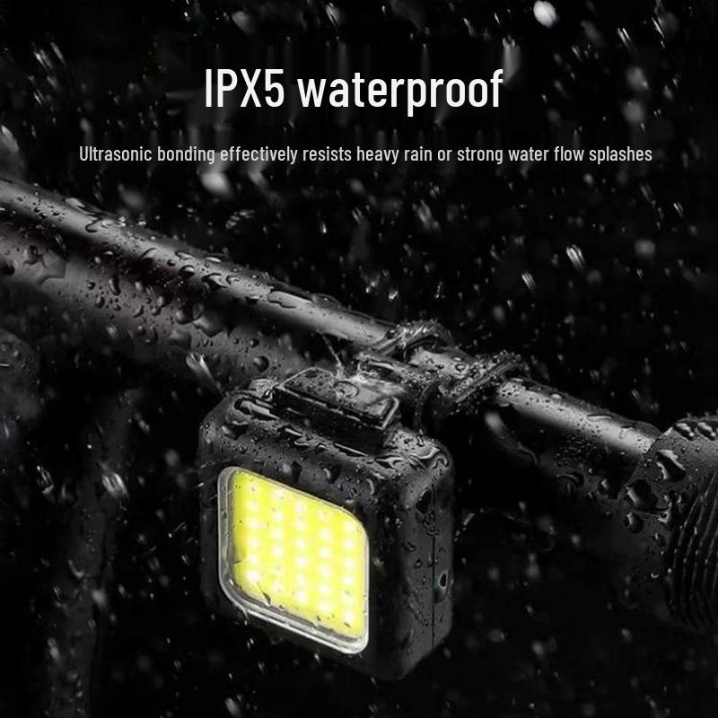 Luce Anteriore per Bicicletta Versatile: Mini Luce di Avvertimento Multifunzione Transfrontaliera per Bici da Montagna e da Strada