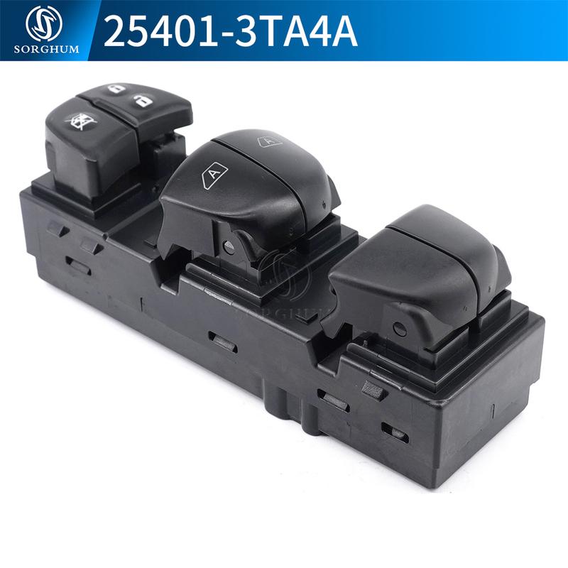 SORGHUM 25401-3TA4A Master Power Window Control Lifter Switch Glass Button For Nissan Altima 2013 2017 2018 254013TA4A