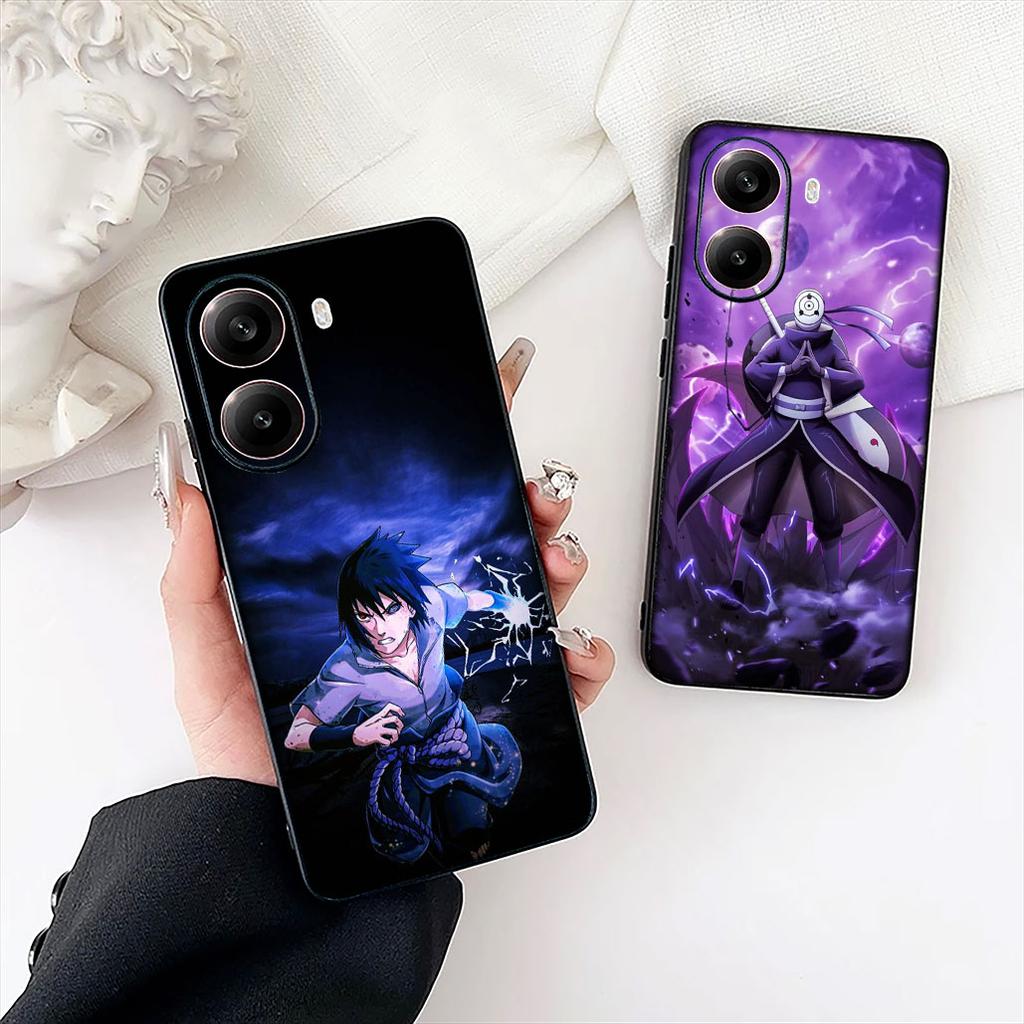 Obito Sasuke Narutos Itachi Uchiha Tobi Phone Case for Xiaomi Redmi Note 12 11 10 A3 Pro 10A 10C 12C Note12 5G Cover Casing