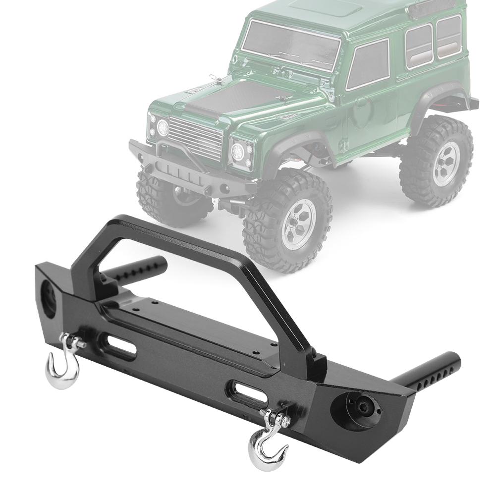 Aluminium Alloy RC Front Bumper Guard Spare Upgrade Parts Accessories for RGT 136100 1 10 RC CrawlerBlack