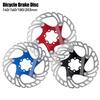 Bicycle Disc Brake Rotor Floating 140/160/180/203mm Thickening Anodized Quick Cooling Ultra-light Disc with 6 Bolts