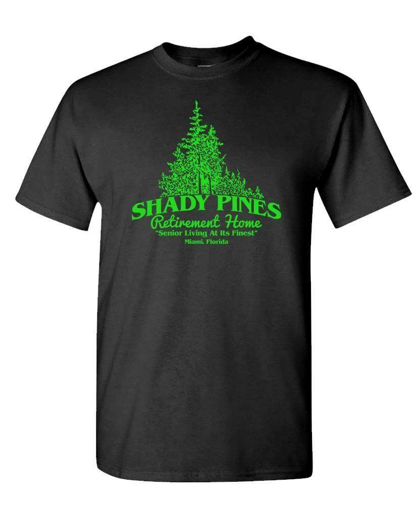 SHADY PINES - Unisex Cotton T-Shirt Tee Shirt M