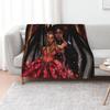 Elain Archeron And Azriel The Shadowsinger From Acotar Throw Blanket Luxury Thicken Camping Comforter Blankets