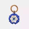 Colorful Beaded Fruit Series Apple Watermelon Bag Charm Pendant Keychain For Women Girls Bag Decoration Accessories