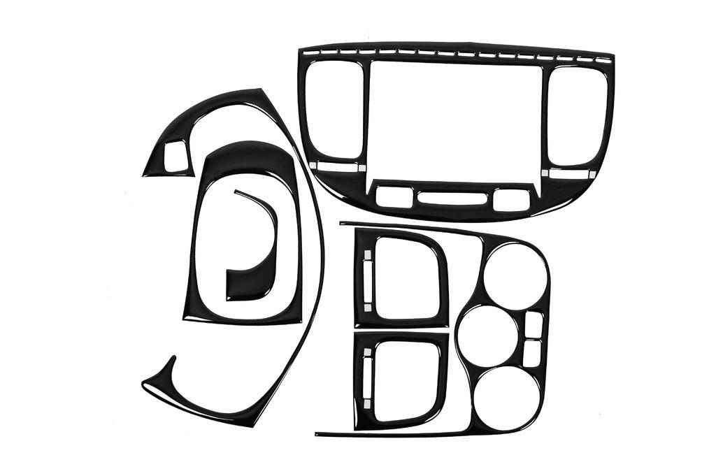 

Panel overlays Black for Kia Rio 2012-2017
