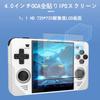 Powkiddy RGB30 RK3566 Whatsko Handheld Game Console, OpenSource Linux System, 4-inch IPS Screen, OCA Fully Fitted, WiFi/Bluetooth, 16+64GB RAM, Black