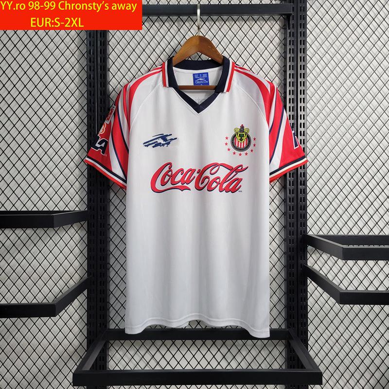 Suministro directo de explosiva retro Cougar Chivas Pachuca ajustada de secado rápido camiseta deportiva de fútbol