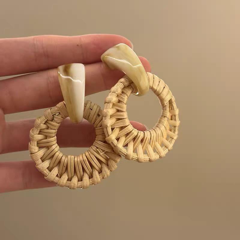 Silberne Nadel Strass Blume Quaste Brautohrringe, Vielseitige Ohrstecker für Damenmode.