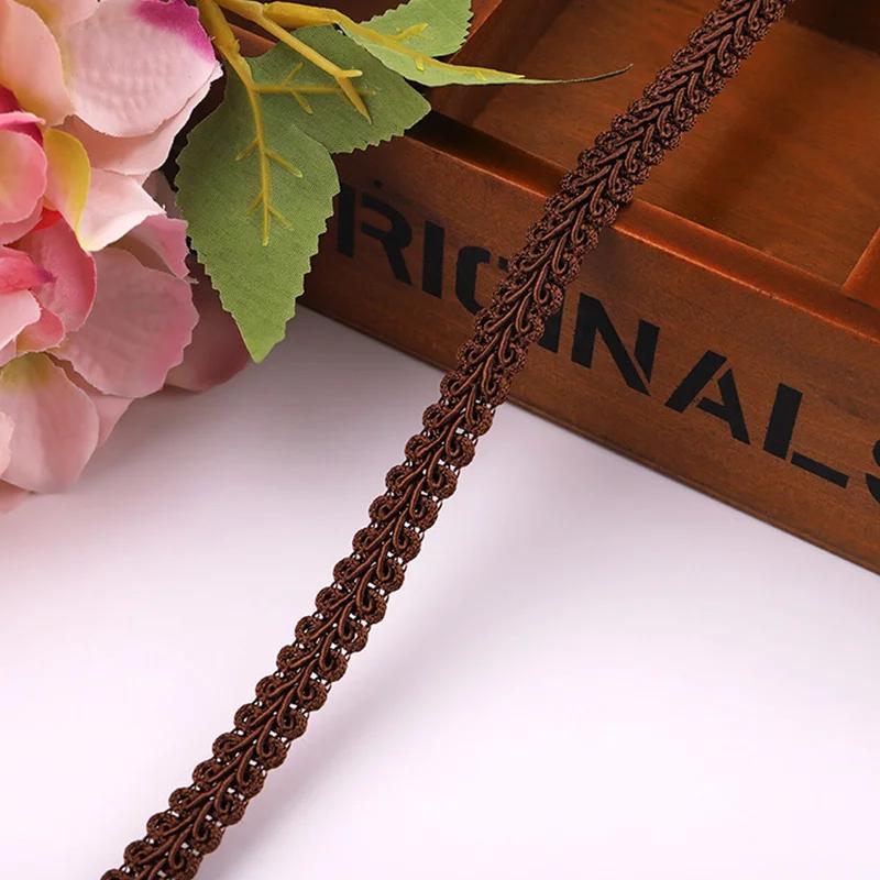 40 Yards Braided Lace Wedding Decoration Fabric Curve Lace Trim Ribbon DIY Craft Sewing Accessories Centipede Lace Wholesale