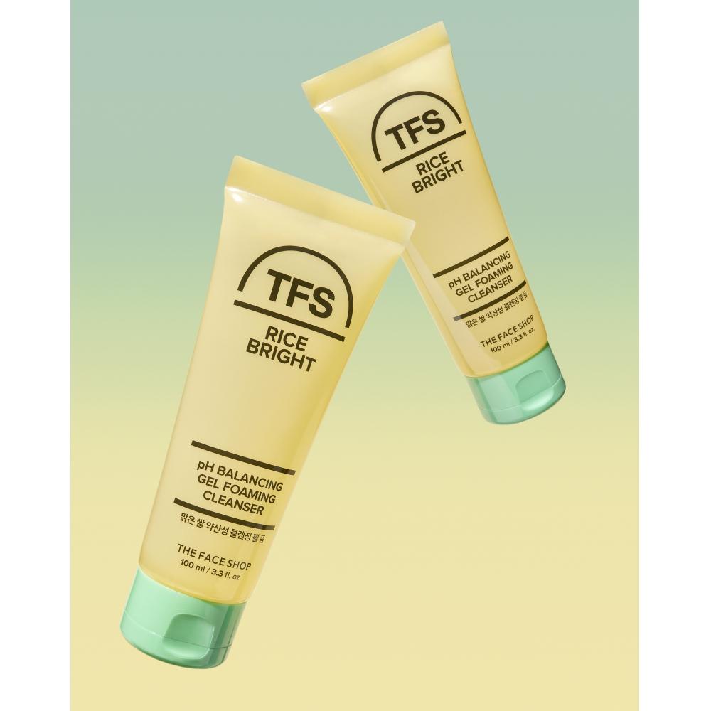 Tfs By The Face Shop The Face Shop Clear Rice Mildly Acidic Cleansing Gel Foam 100 Ml