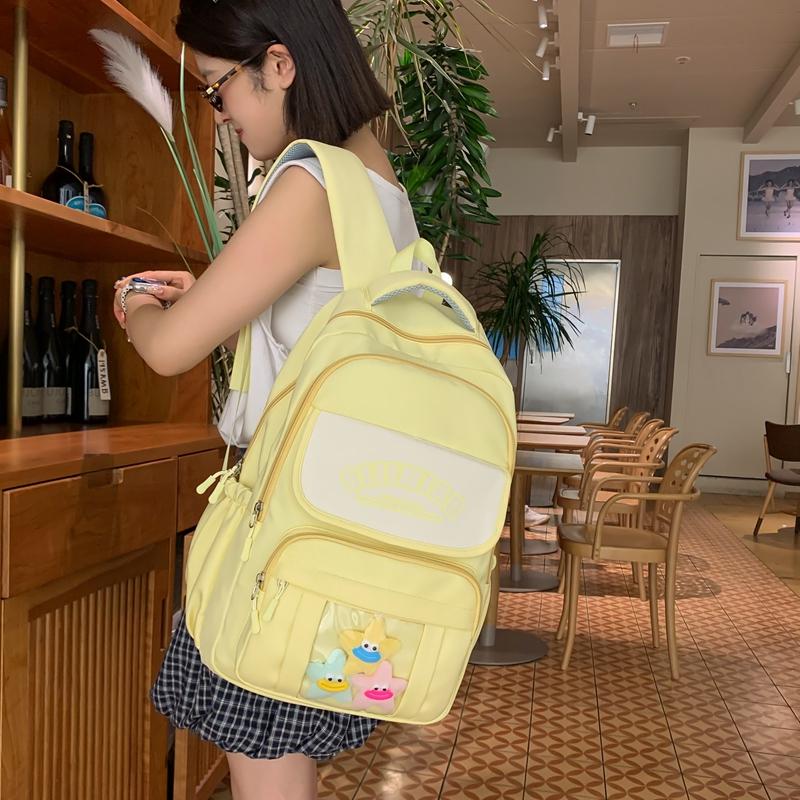 Нейлоновый рюкзак для девочек — фото 20