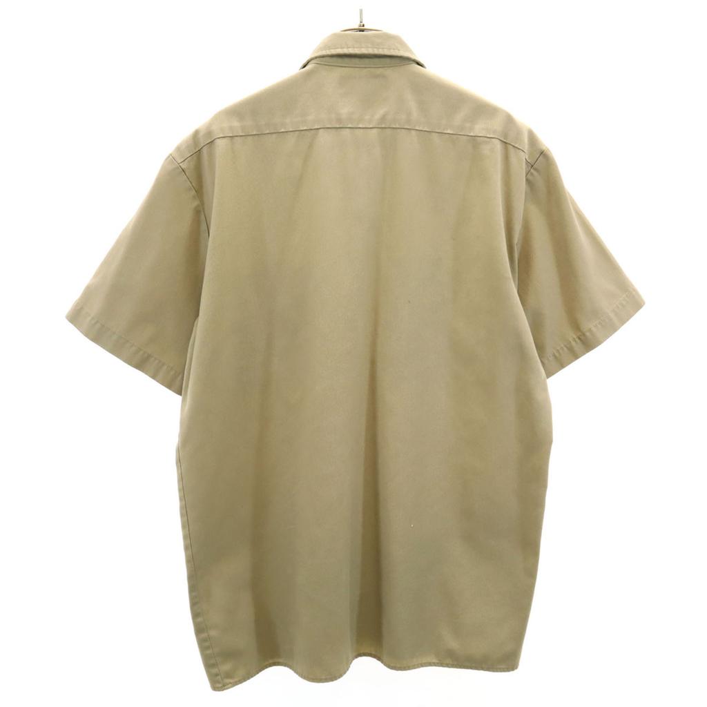 Dickies Chemise de travail à manches courtes M beige Homme Occasion