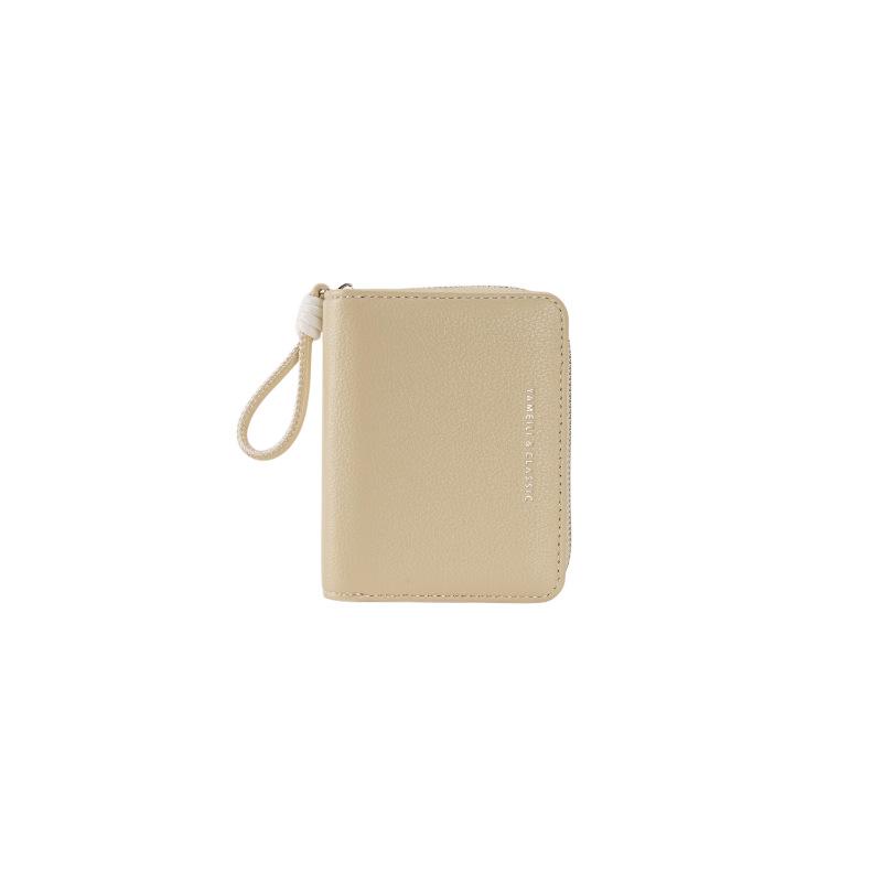 

Простой кошелек Многослотовый кошелек Сумка Многофункциональная монетница абрикосовый