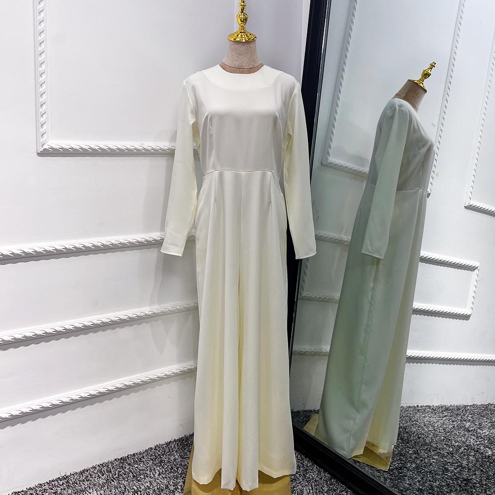 2022 Loriya Nahöstlich Dubai Türkisch Einfarbiges Kleid Jumpsuit LR537