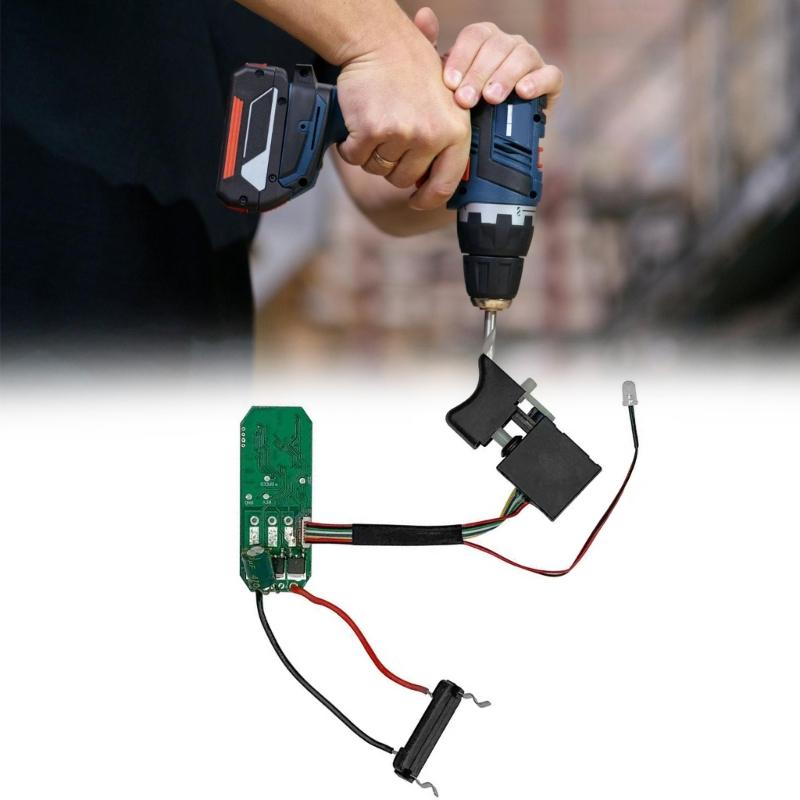 High Performances 16.8V Lithium Drill Control Board and Integrated Switches Assembly for Improved Tool Longevity
