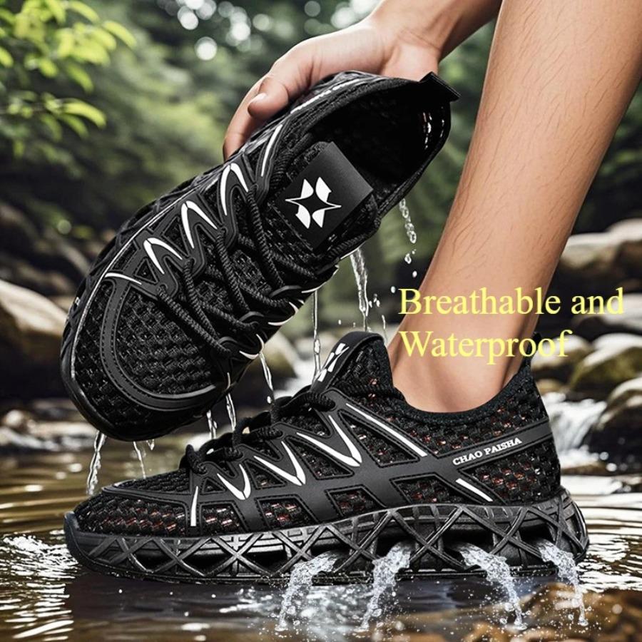 New 2025 Summer Original Mens Sneakers Big Size Athletic Breathable Mesh Casual Sport Shoes Best Selling Water Shoes tenis jeans
