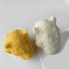 3D Tigers Head Candle Molds Halloween Silicone Molds Scented Candle Resin Castings Molds for Home Decorations DIYs Craft