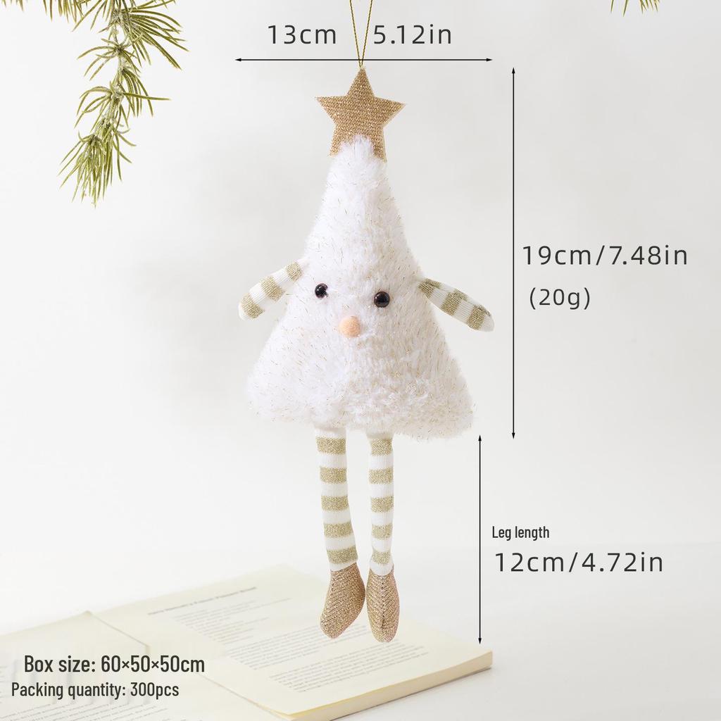 Creative Plush Christmas Tree Ornaments & Wreaths - Ideal Photography Props
