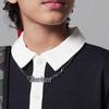 Jordan Flight Deloris T-Shirt Air Series 23 Essential Series Fashion Simple Pullover Long Sleeve Kids Tops Black IB8350-010