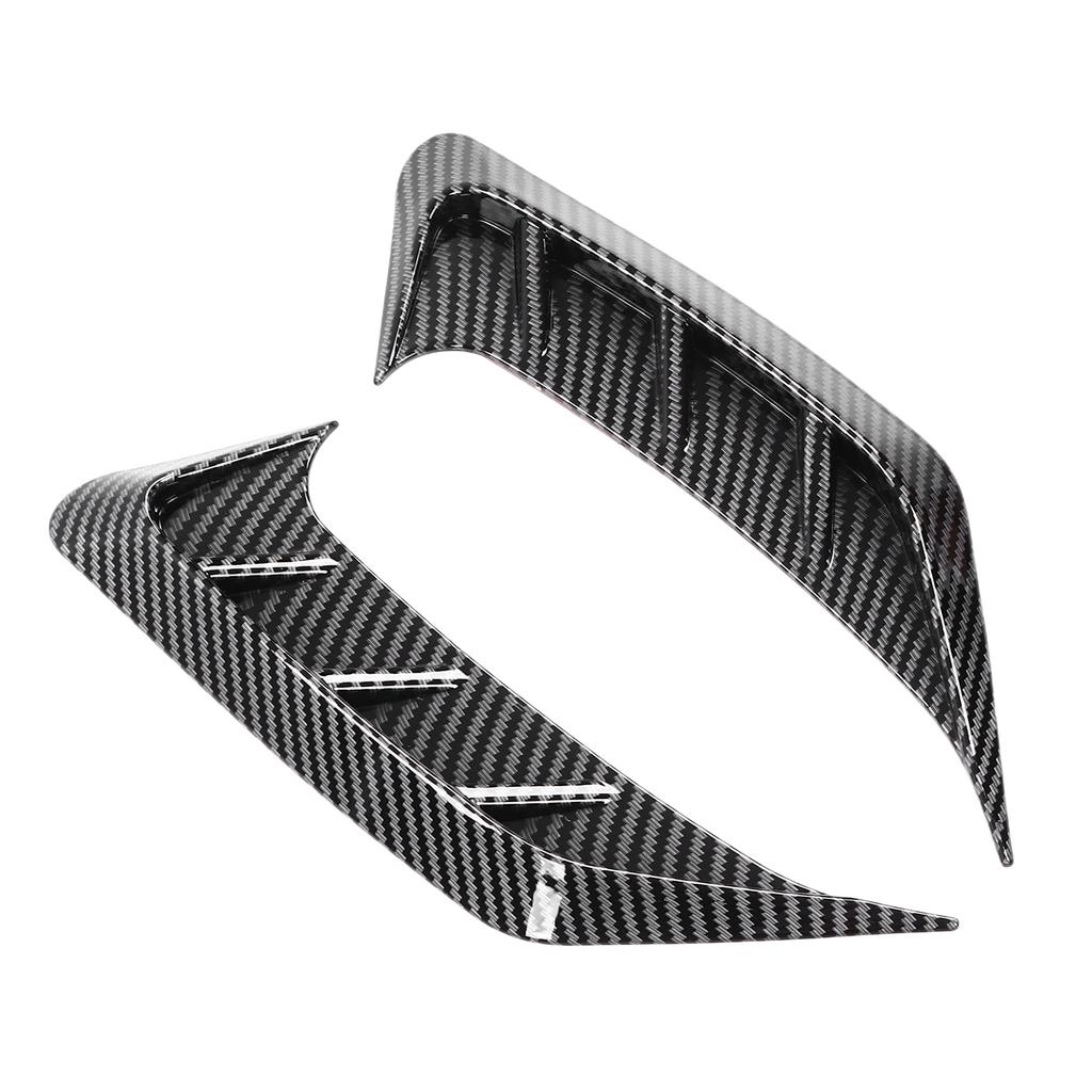 Par Baklykt Side Øyenbryn Ramme Karbonfiberstil Aldringsbestandig Universell Modifikasjon