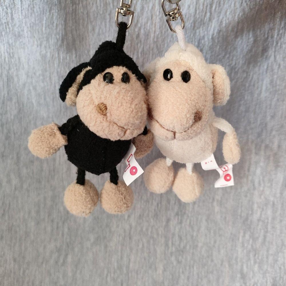 Plush Doll Pendant Plush Alpaca Keyring Alpaca Plush Keychain Soft Stuffed Pendant Sheep Key Ring
