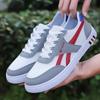 Men's shoes spring new sports and leisure shoes men's shoes versatile flat shoes white sports shoes