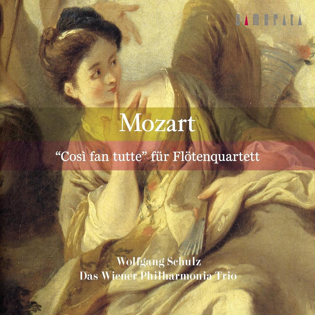 CD WOLFGANG SCHULTZ & VIENNA PHILHARMO - Mozart's "Cosi Fan Tutte" for Flute CMCD28124 Japan Classical Used