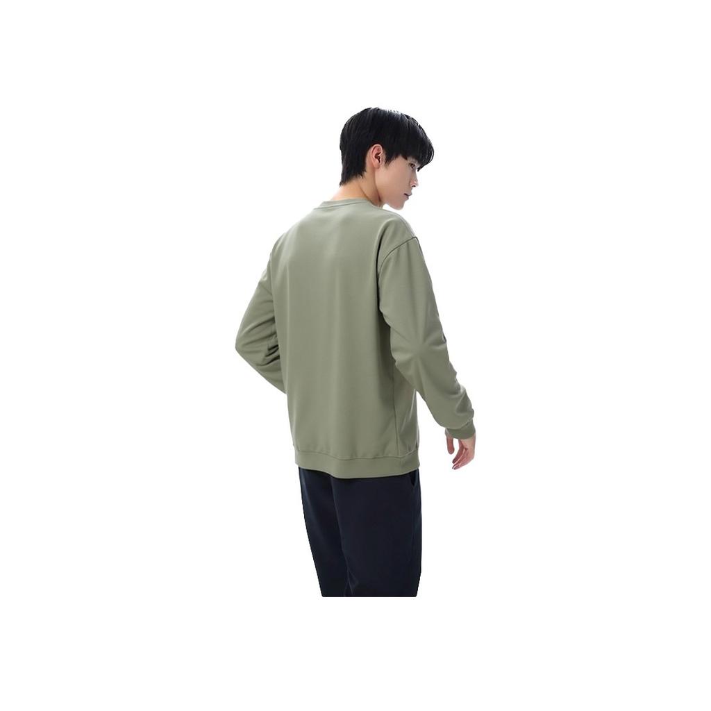 Li Ning Plain Comfortable Minimalist Student Style Logo Running Sports Casual Long Sleeve Sweatshirt Unisex Sweatshirt AFDL38-1