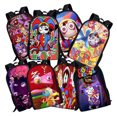 Incrível pôster de circo digital mochila escolar bolsa de estudante bolsa infantil