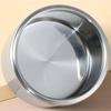 Portable Stainless Steel Breakfast Cup Soup Bowl Thermal Storage Container Sealed Bento Box With Handle