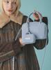 Furfur Variation Micro Square Boston Bag RWGG255505 SAX Free Size Women's
