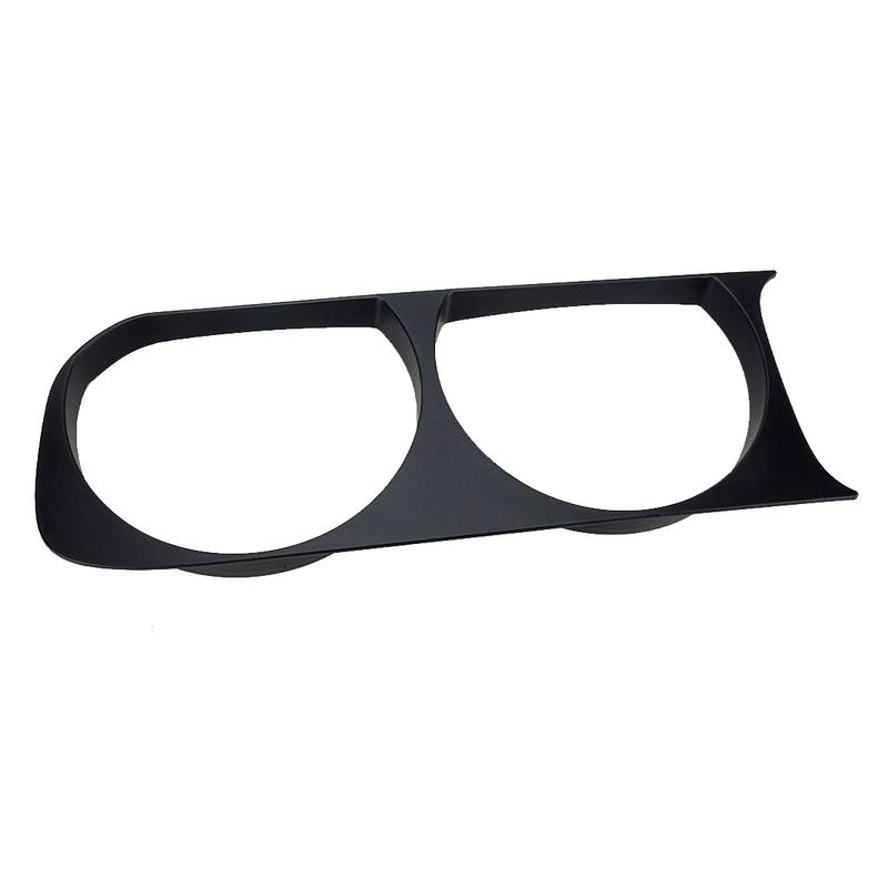 68051526AA Front Right Headlight Lamp Bezel Frame Trim Fit for Dodge Challenger 2008 2009 2010 2011 2012 2013 2014 Black ABS