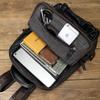 NZPJ Leather Men's Backpack  First Layer Cowhide Leisure Business Travel Backpack Large Capacity Computer Bag Women's Schoolbag