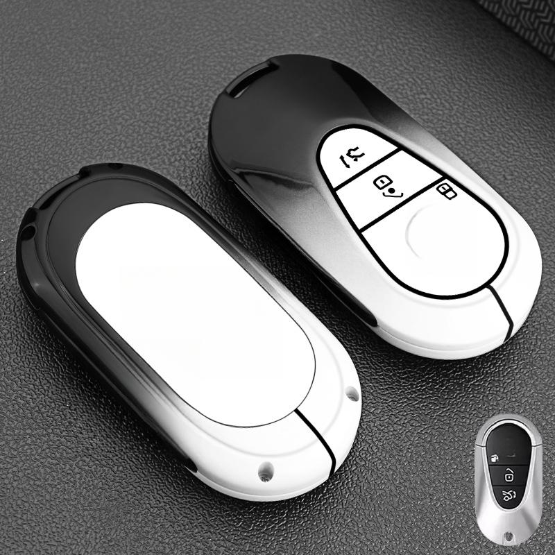 Car Key Case Cover Shell for Mercedes Benz C E S Class GLC W206 W223 W214 E300 C260 C300 S450 S500 S400 Fob Accessories