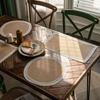 4 Pezzi Tovagliette Rotonde in Juta Rustica Intrecciata Naturale con Nappe, Tovagliette Tessute Boho per Matrimonio Festa Tavola da Pranzo Rustica Decorazione