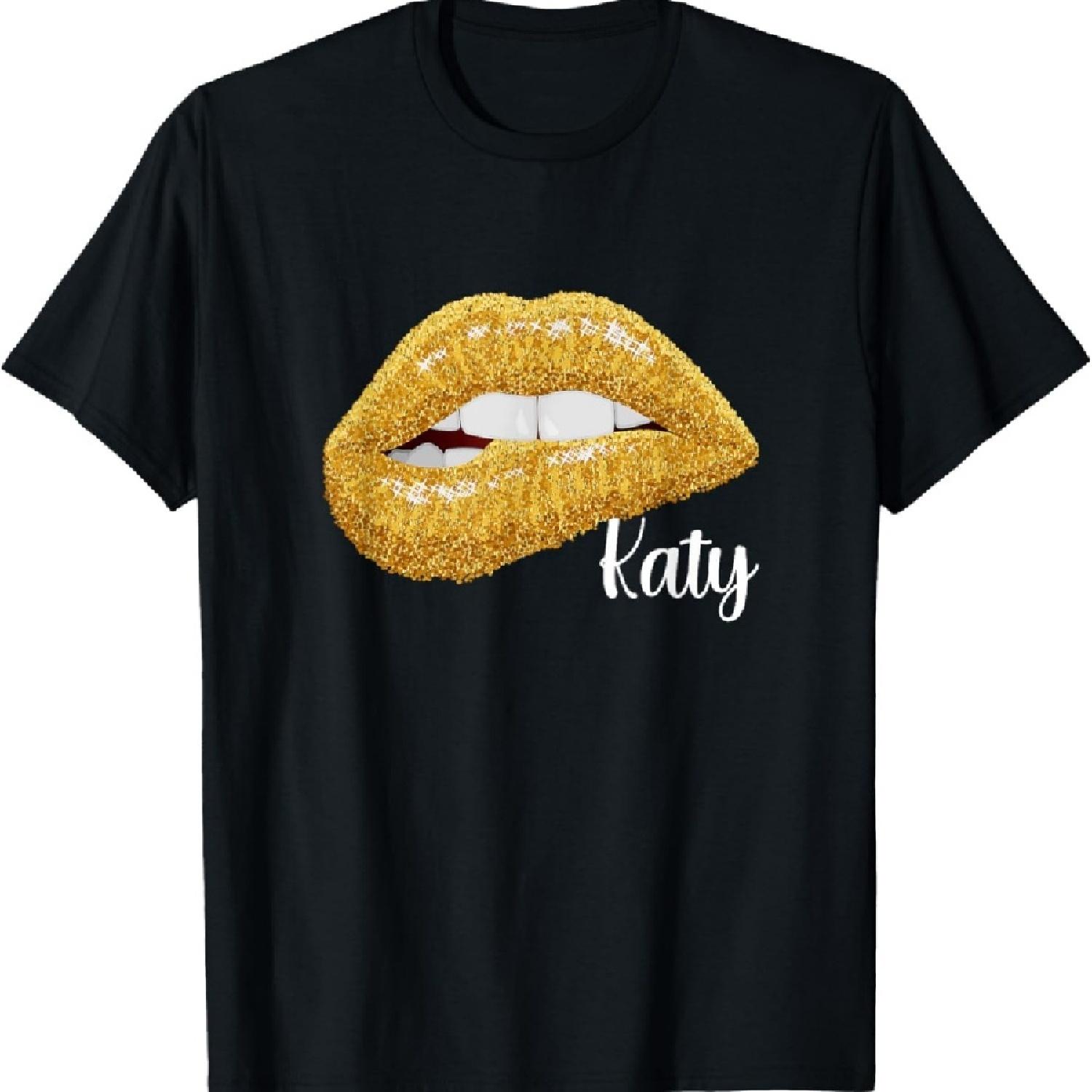 

Кэти - Именная подарочная футболка XXXXXL чёрный