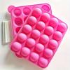 2 Sets 20 Holes Silicone Lollipop Mold with 20 Sticks Perfect for Cake Pops Maker Tool Chocolate & Candy Baking Chocolate Molds