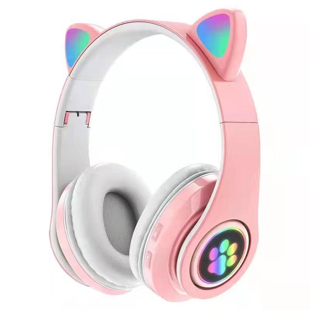 Glow Headset Wireless Earstud Gaming Supplies Fine Workmanship Multicolored Cute Looking Sweet Gift Noise Reduction