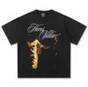 Tricou Grafic Metro Boomin Heroes Villains Unisex Femei Hip Hop Producător Casual Bumbac Mânecă Scurtă Hypebeast Retro Pentru Tineri