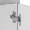 Kalmar Kitchen Base Cabinet Concrete Grey Particleboard