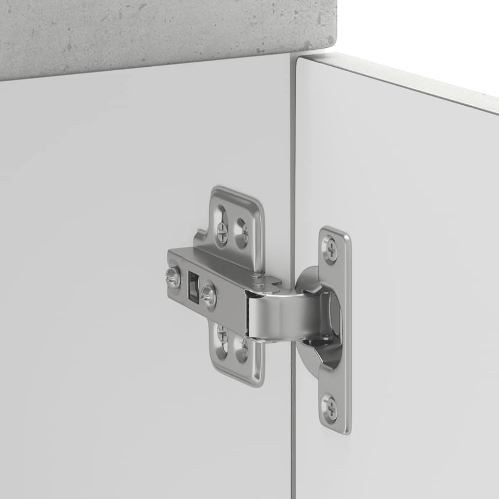 Kalmar Kitchen Base Cabinet Concrete Grey Particleboard
