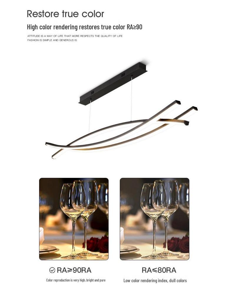 Modern Minimalist Pendant Light - New Luxury Creative Design for Dining Table & Bar Counter Lighting