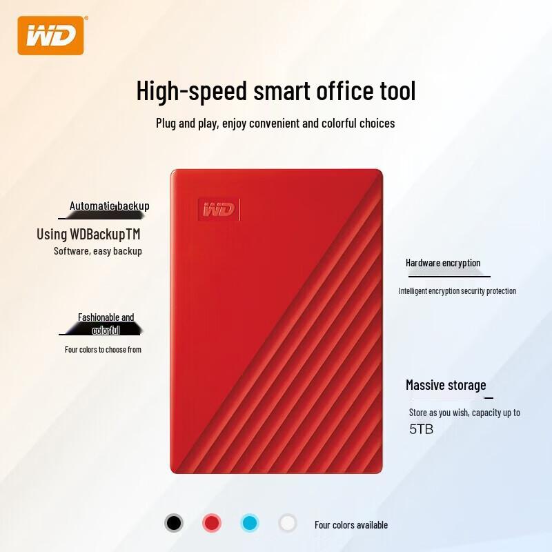 WD My Passport 1TB Portable External Hard Drive