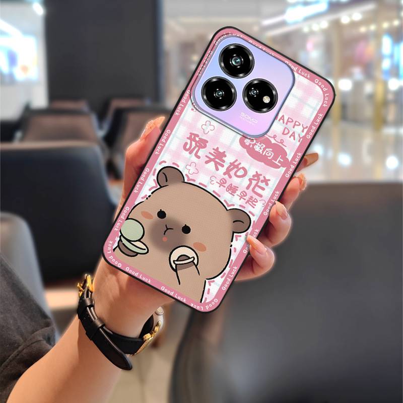 Couple Durable Phone Case For ZTE Blade V60 Design/Axon 60 Lite Waterproof Graffiti Protective Fashion Design TPU Cute
