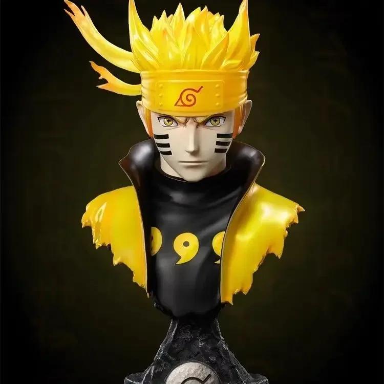 Anime Kakashi Naruto Uzumaki Bust Figures Madara Obito Model Sasuke Uchiha Figures Tsunade Shippuden Figurine 15cm PVC Toys
