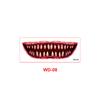 New Halloween Horror Big Mouth Tattoo Sticker Party Party Fun Makeup Thriller DIY Mouth Makeup Sticker