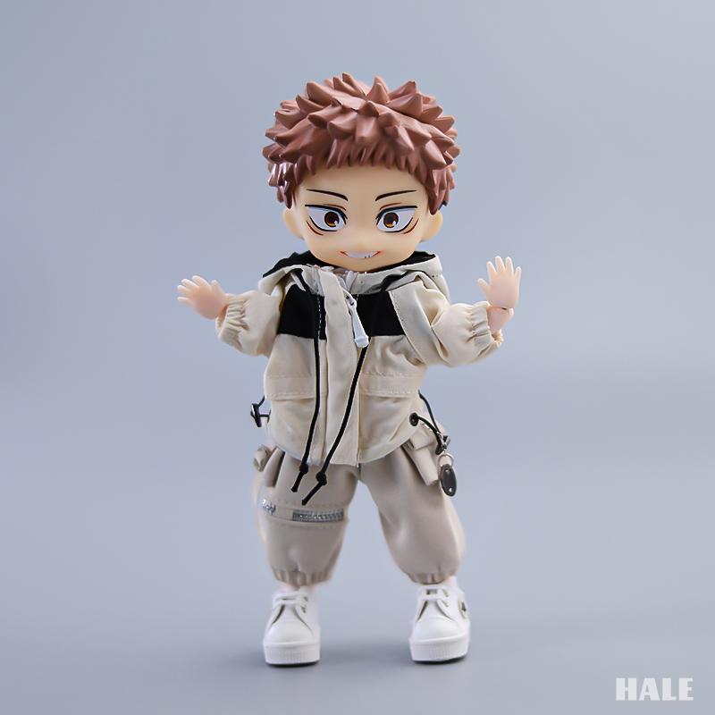 High Quality OB11 Doll Outdoor Jackets Suit Clothes And Pants Suit For Ob11 1/12 Doll Outfit Daily Casual Accessories For Children Diy