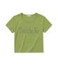 Deomopeuhauseu Don'T Say No U-Neck Short Sleeve T-Shirt Light Blue
